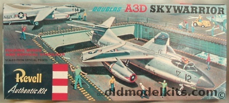 Revell 1/84 Douglas A3D (A-3) Skywarrior, H241-98 plastic model kit